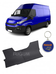 IVeco Daily IV, Van, fabricat din 2014 - Prezent, 2-3 Locuri, set covorase auto dedicate, din cauciuc 100% Premium accesorii pentru autoturismul tau - masina v159569