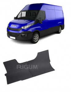 IVeco Daily IV, Van, fabricat din 2014 - Prezent, 2-3 Locuri, set covorase auto dedicate, din cauciuc 100% Premium accesorii pentru autoturismul tau - masina v159571