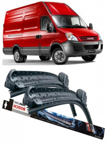 IVeco Daily IV Van Set 2 stergatoare parbriz Bosch Bosch Aerotwin 60 cm/60 cm compatibile cu IVeco Daily IV Van din 2006-2011 (60 cm / 60 cm) accesorii pentru autoturismul tau - masina v123828