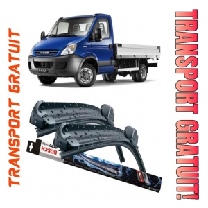 Iveco Daily Set 2 stergatoare parbriz Bosch Bosch Aerotwin 60 cm/45 cm compatibile cu Iveco Daily V Platform/Chassis din 2011-2014 (60 cm / 45 cm)