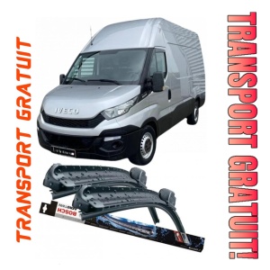 Iveco Daily VI Van Set 2 stergatoare parbriz Bosch Bosch Aerotwin 63 cm/63 cm compatibile cu Iveco Daily VI Van din 2014-2016 (63 cm / 63 cm)