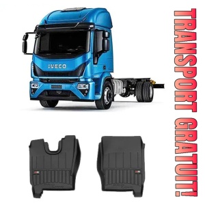 Iveco Eurocargo, Truck, Din 2002 - Prezent , Set Covorase Auto Tip Tavita Premium 3D, din cauciuc