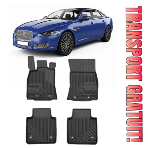 Jaguar Xj Long Din 2009 - 2019, Sedan , Set Covorase Auto Tip Tavita Premium 3D, din cauciuc
