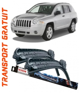 Jeep Compass Set 2 stergatoare parbriz Bosch Bosch Aerotwin compatibile cu Jeep Compass 2006 (55 cm / 50 cm) accesorii pentru autoturismul tau - masina v135386