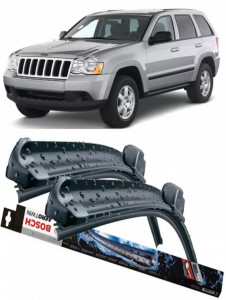 Jeep Grand Set 2 stergatoare parbriz Bosch Bosch Aerotwin compatibile cu Jeep Grand 2010 (53 cm / 53 cm) accesorii pentru autoturismul tau - masina v135420