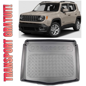 Jeep Renegade Facelift Suv din 06.2018 - Prezent, Tavita Pentru Portbagaj Lux Premium Dedicata, Portbagaj Inferior *1