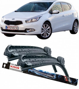 Kia Cee'D Set 2 stergatoare parbriz Bosch Bosch Aerotwin compatibile cu Kia Cee'D 2007-2012 (60 cm / 45 cm) accesorii pentru autoturismul tau - masina v133986