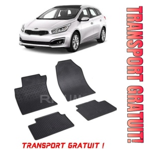 Kia Ceed I, Combi, fabricat din 09.2007 - 08.2012, set covorase auto dedicate, din cauciuc 100% Premium, Cauciuc - Transport Gratuit