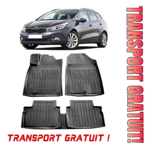 Kia Ceed III (2018-2025) Set covorase auto cauciuc G.Modern Line 3D transport gratuit