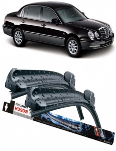 Kia Opirus Set 2 stergatoare parbriz Bosch Bosch Aerotwin 60 cm/45 cm compatibile cu Kia Opirus (Gh) din 2003 (60 cm / 45 cm) accesorii pentru autoturismul tau - masina v128505