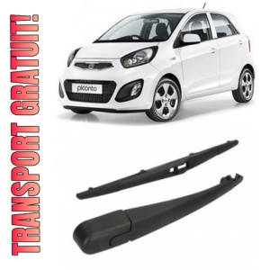 Kia Picanto II Brat stergator pentru luneta spate cu lamela 320 mm, compatibil cu Kia Picanto II Hatchback fabricat intre 2011-2017, calitate extra
