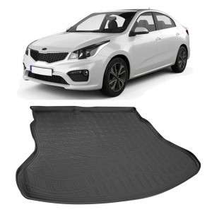 Kia Rio (Fb) Sedan (2017-prezent) Tavita cauciuc pentru protectie portbagaj accesorii pentru autoturismul tau - masina v227901