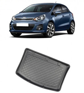 Kia Rio III Hatchback din 08.2011 - 01.2017, Tavita Pentru Portbagaj Lux Premium Dedicata, Portbagaj Inferior *1 accesorii pentru autoturismul tau - masina v202263