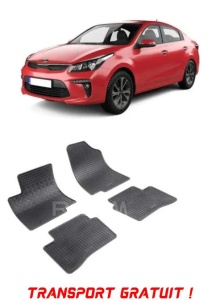 Kia Rio III, Hatchback, fabricat din 08.2011 - 01.2017, set covorase auto dedicate, din cauciuc 100% Premium - Transport Gratuit accesorii pentru autoturismul tau - masina v39140