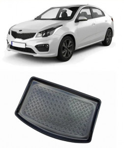 Kia Rio IV Hatchback din 02.2017 - Prezent, Tavita Pentru Portbagaj Lux Premium Dedicata, Portbagaj Inferior *1 accesorii pentru autoturismul tau - masina v204549