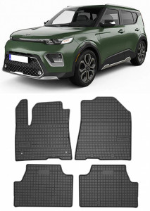 Kia Soul E-III Din 05.2019 - Prezent, Hatchback , Set Covorase Auto Premium accesorii pentru autoturismul tau - masina v151797