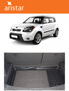 Kia Soul I Hatchback din 01.2009 - 02.2014, Tavita Pentru Portbagaj Lux Premium Dedicata, Portbagaj Inferior *1 accesorii pentru autoturismul tau - masina v194333