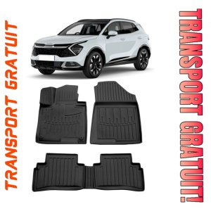 Kia Sportage (Nq5) (2021 - prezent) Set covorase auto cauciuc G.Modern Line 3D