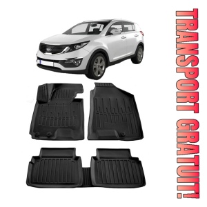 Kia Sportage (SL) (2010-2015) Set covorase auto cauciuc G.Modern Line 3D