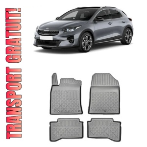 Kia Xceed Phev, Suv, Din 02.2020 - Prezent , Set Covorase Auto Tip Tavita Premium 3D, din cauciuc