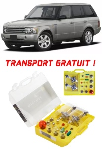 Kit trusa Set becuri H4 compatibila cu Land Rover Range Rover Sport I din 2005 - 2013 , bec far, semnalizare , pozitie, iluminare numar, frana, plafoniera, stop frana