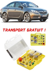 Kit trusa Set becuri H4 compatibila cu Opel Insignia A din 2008 - 2017 , bec far, semnalizare , pozitie, iluminare numar, frana, plafoniera, stop frana