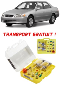 Kit trusa Set becuri H4 compatibila cu Toyota Camry din 2001 – 2011 , bec far, semnalizare , pozitie, iluminare numar, frana, plafoniera, stop frana accesorii pentru autoturismul tau - masina v53410