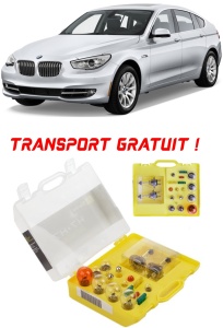 Kit trusa Set becuri H7 compatibila cu Bmw F07 din 2010 - 2017 , bec far, semnalizare , pozitie, iluminare numar, frana, plafoniera, stop frana