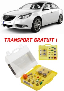Kit trusa Set becuri H7 compatibila cu Opel Insignia din 2010 - 2017 , bec far, semnalizare , pozitie, iluminare numar, frana, plafoniera, stop frana