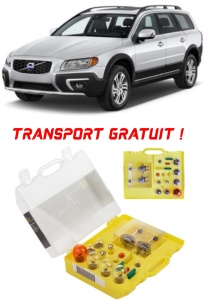 Kit trusa Set becuri H7 compatibila cu Volvo XC70 din 2007 - 2016 , bec far, semnalizare , pozitie, iluminare numar, frana, plafoniera, stop frana