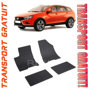 Lada Vesta, Combi, fabricat din 2015 - Prezent, set covorase auto dedicate, din cauciuc 100% Premium