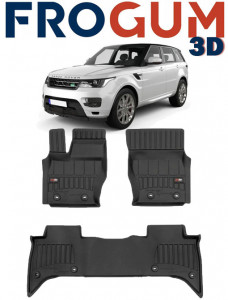 Land Rover Range Rover IV Din 01.2013 - Prezent, Suv Set Covorase Auto Tip Tavita Premium 3D, din cauciuc accesorii pentru autoturismul tau - masina v162328