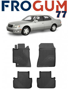 Lexus Is I Din 1998 - 2005, Sedan , Set Covorase Auto Tip Tavita Premium 3D, din cauciuc accesorii pentru autoturismul tau - masina v161879