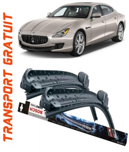 Maserati Quattroporte Set 2 stergatoare parbriz Bosch Bosch Aerotwin 65 cm/47.5 cm compatibile cu Maserati Quattroporte VI din 2013 (65 cm / 47.5 cm) accesorii pentru autoturismul tau - masina v124464