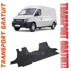 Maxus EV80, Van, fabricat din 2018 - Prezent, set covorase auto dedicate, din cauciuc 100% Premium