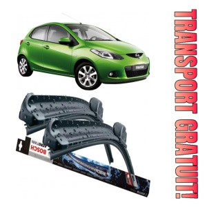 Mazda 2 Set 2 stergatoare parbriz Bosch Bosch Aerotwin 60 cm/34 cm compatibile cu Mazda 2 (De_, Dh_) din 2007-2015 (60 cm / 34 cm)