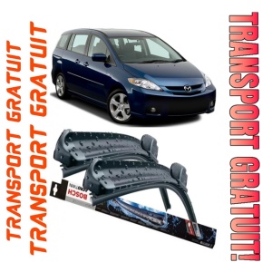 Mazda 5 Set 2 stergatoare parbriz Bosch Bosch Aerotwin compatibile cu Mazda 5 2005-2010 (65 cm / 40 cm)