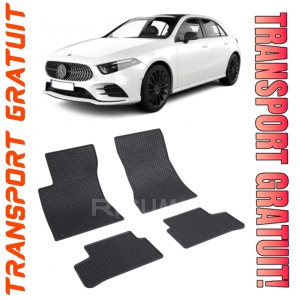 Mercedes A-Class W177 PhEV fabricat din 08.2019 - Prezent, Hatchback, set covorase auto dedicate, din cauciuc 100% Premium