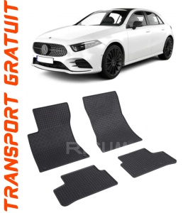 Mercedes A-Class W177 PhEV fabricat din 08.2019 - Prezent, Hatchback, set covorase auto dedicate, din cauciuc 100% Premium accesorii pentru autoturismul tau - masina v150347