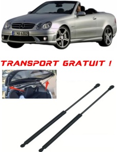 MERCEDES-BENZ CLK Convertible (A209) - Set 2 amortizoare pentru portbagaj / haion compatibil cu MERCEDES-BENZ CLK Convertible (A209) fabricat 2005 – 2010 accesorii pentru autoturismul tau - masina v28046