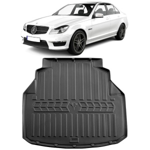 Mercedes Benz W204 C Sedan (2007-2015) Tavita Portbagaj Umbrella Modern Line dedicata pentru Mercedes Clasa C Transport Gratuit accesorii pentru autoturismul tau - masina v25497