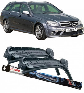 Mercedes C-Class Set 2 stergatoare parbriz Bosch Bosch Aerotwin 60 cm/60 cm compatibile cu Mercedes-Benz C-Class T-Model (S204) din 2007-2014 (60 cm / 60 cm) accesorii pentru autoturismul tau - masina v124099