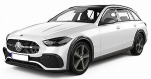 Mercedes C-Class W206 fabricat din 06.2021 - Prezent, Combi, set covorase auto dedicate, din cauciuc 100% Premium accesorii pentru autoturismul tau - masina v152505