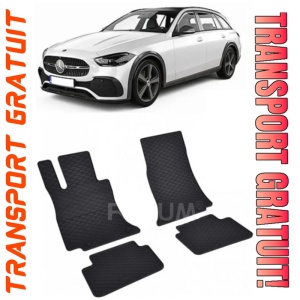Mercedes C-Class W206 fabricat din 06.2021 - Prezent, Combi, set covorase auto dedicate, din cauciuc 100% Premium