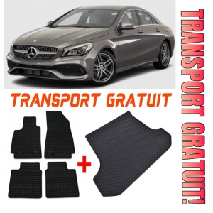 Mercedes CLA Set Covorase + tavita portbagaj auto Mercedes CLA II fabricatie 05.2019 - prezent, caroserie coupe