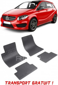 Mercedes Clasa B (W246) fabricat din 11.2011 - Prezent (Rigum), set covorase auto dedicate, din cauciuc 100% Premium - Transport Gratuit accesorii pentru autoturismul tau - masina v38909