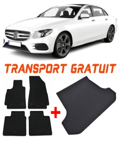 Mercedes Clasa E Set Covorase + tavita portbagaj auto Mercedes E-Class W212 fabricatie 2009 - 10.2016, caroserie combi accesorii pentru autoturismul tau - masina v3064