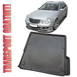 Mercedes clasa E W211 Combi din 2003 - 10.2009, Tavita Pentru Portbagaj Lux Premium Dedicata, Cu Navigatie *1