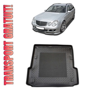 Mercedes clasa E W211 Combi din 2003 - 10.2009, Tavita Pentru Portbagaj Lux Premium Dedicata, Fara Navigatie *1