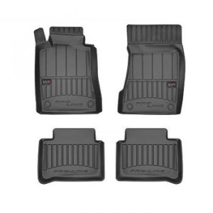 Mercedes Clasa E W211, Sedan, Din 2002 - 02.2009 , Set Covorase Auto Tip Tavita Premium 3D, din cauciuc accesorii pentru autoturismul tau - masina v172946